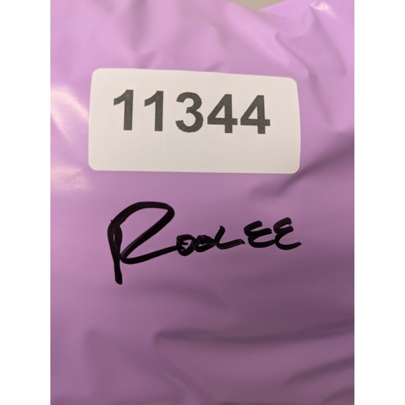 Logan Rae x ROOLEE Pink Floral Smocked Maxi Dress Puff Sleeve Tiered Size M - Picture 10 of 10